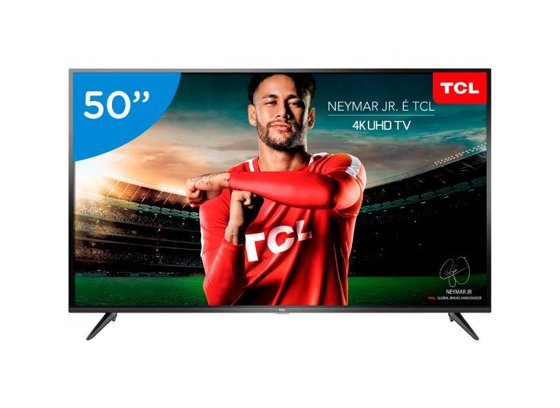 Smart TV TV LED 50 " TCL 4K Netflix 50P65US 3 HDMI