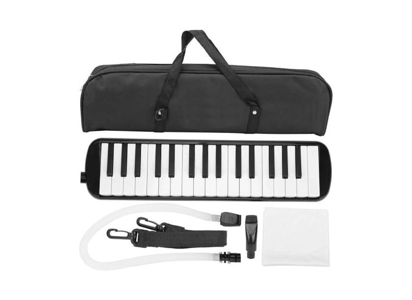 Escaleta Melodica Lorben 32 Teclas Capa Adesivos E Mangueira