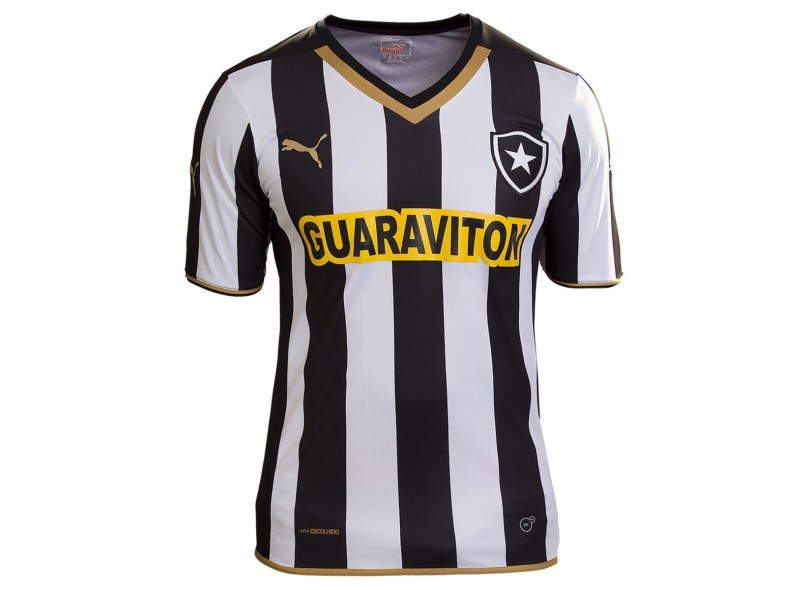 Camisa Jogo Botafogo I 2014 sem Número Puma