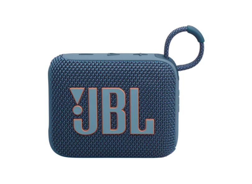 Caixa De Som Portátil Jbl Go 4 Com Bluetooth Azul