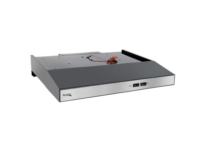 Fogão rv Range Hood Vent RecPro 22 cm com exaustor de luz