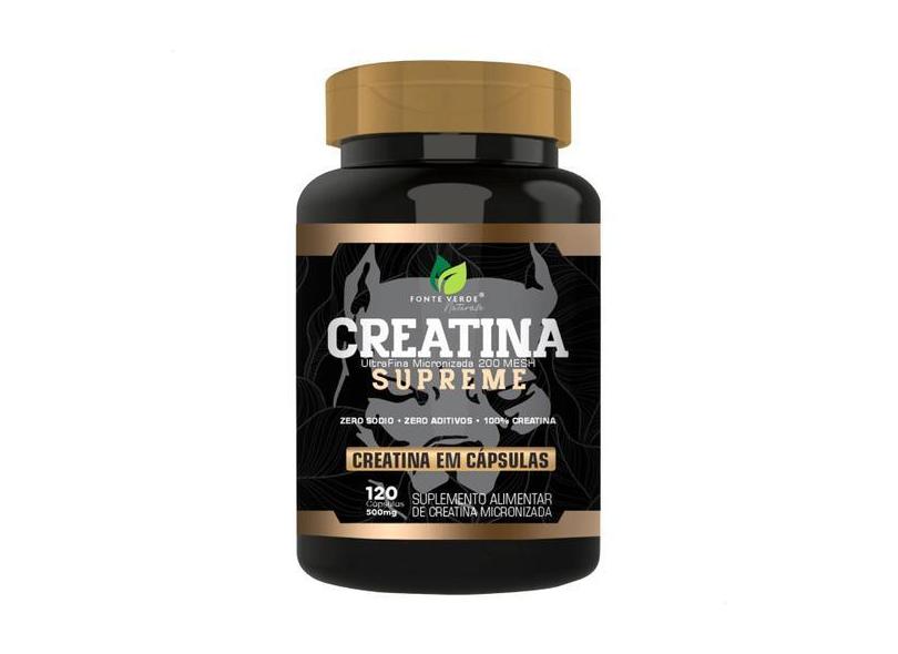 Creatina Supreme 120 Cáps - Fonte Verde