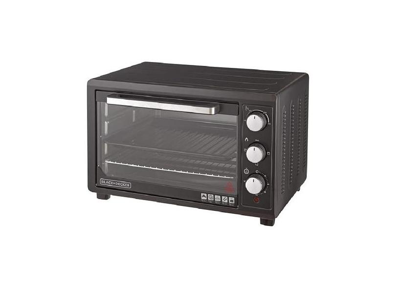 Forno Elétrico 50 Litro Black Decker 110v 127v Bancada Preto FT21P