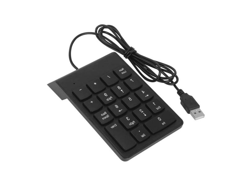 Teclado Usb Numérico Para Notebook Asus Dell Compatível