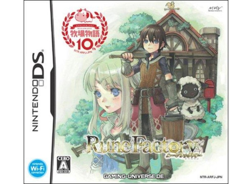 Jogo Rune Factory: A Fantasy Harvest Moon Natsume Nintendo DS