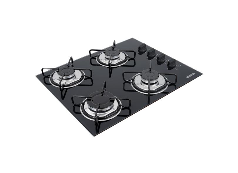 Cooktop Tramontina Standard Brasil 4 Bocas Acendimento Superautomático 4GG 55