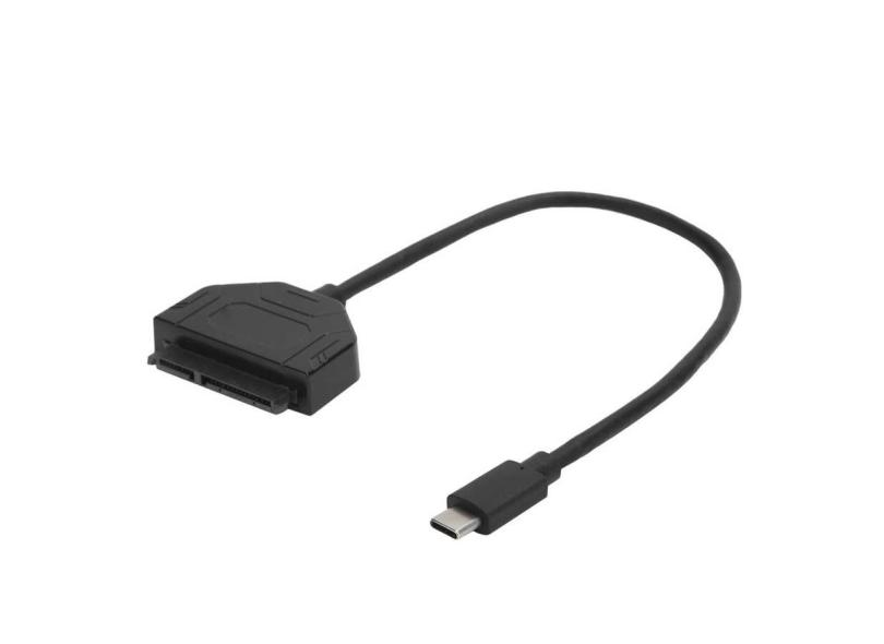 Adaptador Sata Tipo C 2 5 Pol Usb 3 0 Ssd Hdd Cabo De Disco Rígido