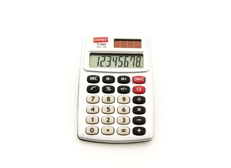 Calculadora De Bolso Staples SPL - 120