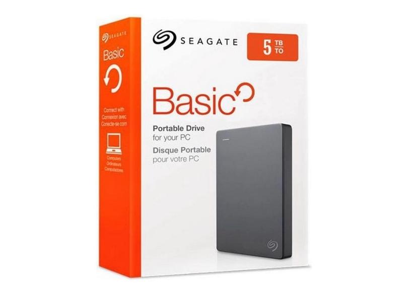 HD Externo Portátil Seagate Basic STJL5000400 5120 GB