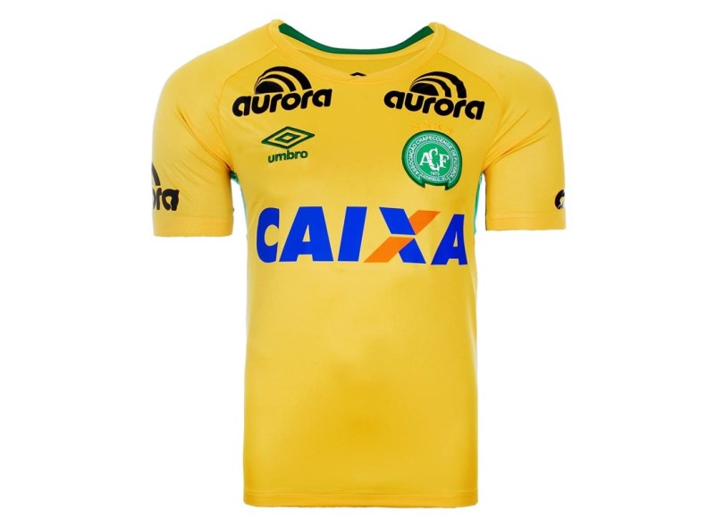 Camisa Goleiro Chapecoense I 2015 com Número Umbro