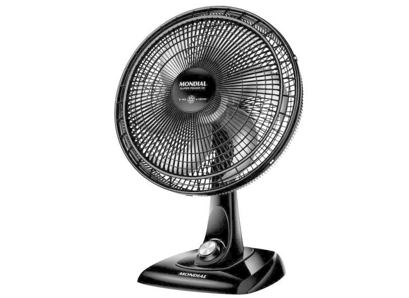 Ventilador de Mesa Mondial Super Power VSP40B 40cm 3 Velocidades 140W
