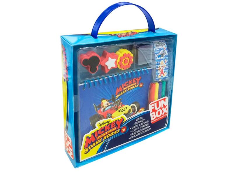 Disney Mickey Mouse. Aventuras Sobre Rodas - Caixa. Coleção Fun Box - Vários Autores - 9788536822969