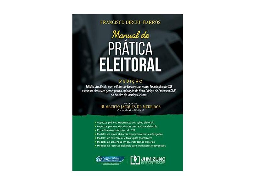 Manual de Prática Eleitoral - Francisco Dirceu De Barros - 9788577893539