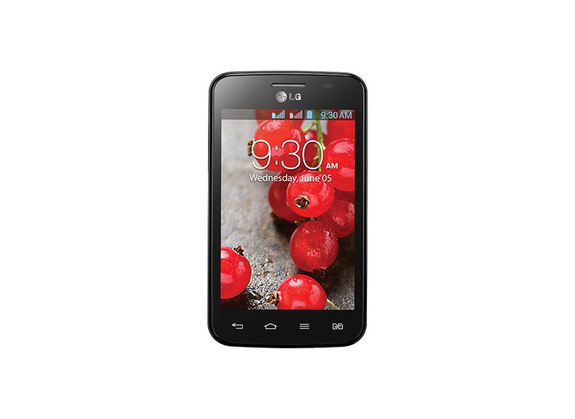 Smartphone LG L4 II E467 Câmera Desbloqueado 2 Chips 4 GB Android 4.1 Wi-Fi
