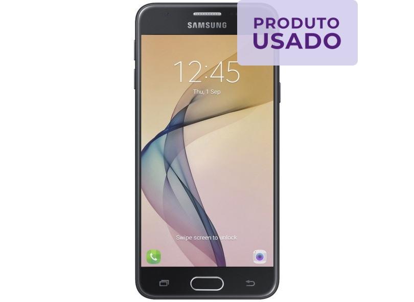 Smartphone Samsung Galaxy J5 Prime Usado 32GB 13.0 MP 2 Chips Android 6.0 (Marshmallow) 4G Wi-Fi