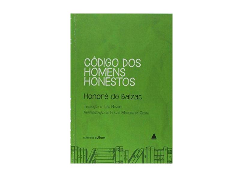 Código dos Homens - Coleção Cultura - Honoré De Balzac - 9788520940877