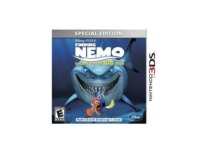 Jogo Finding Nemo Disney Nintendo 3DS