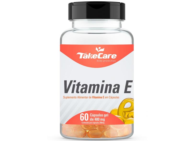 Vitamina E 400MG antioxidante 1 caps dia 60 caps – take care