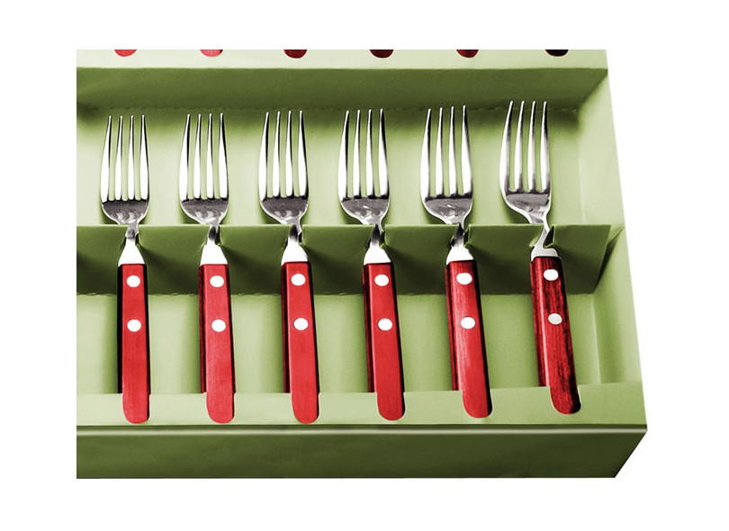 Faqueiro Tramontina Polywood 24 peças