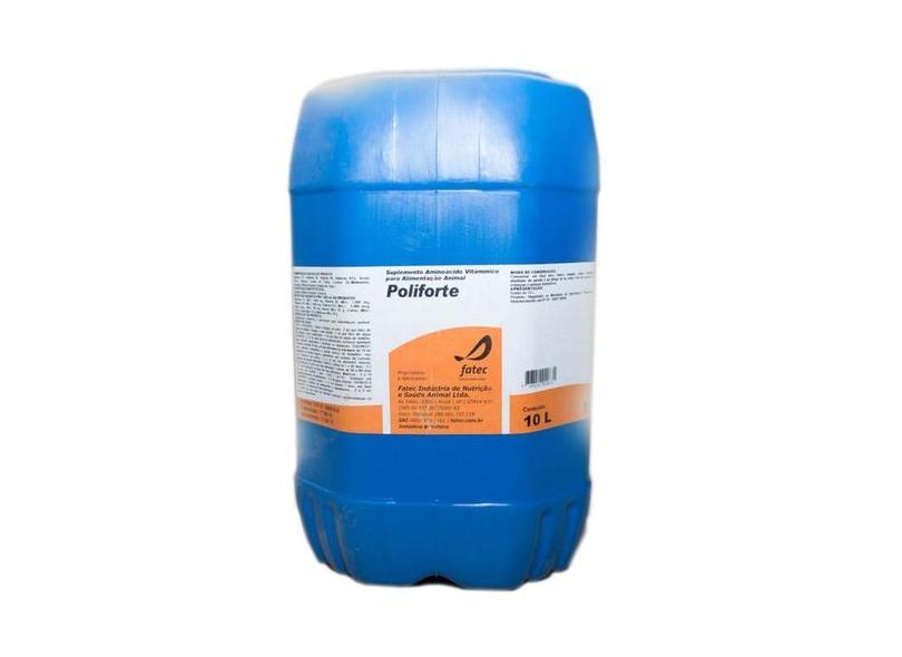 Suplemento Vitamínico Poliforte - 10 Litros - Fatec