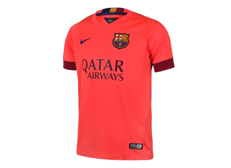 Camisa Jogo Barcelona II 2014/15 Infantil s/nº Nike