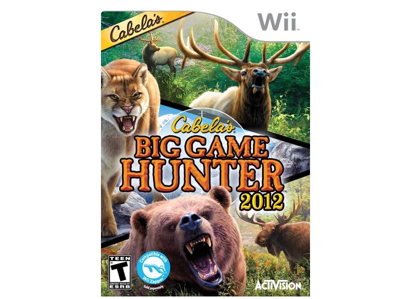 Jogo Cabela’s Big Game Hunter 2012 Activision Wii