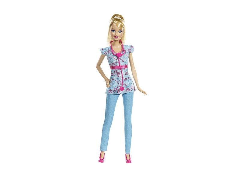 Boneca Barbie Enfermeira Mattel