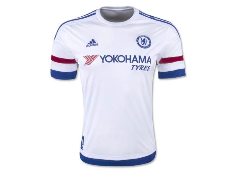 Camisa Torcedor Chelsea II 2015/16 sem número Adidas