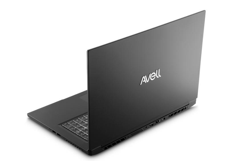 Notebook Avell Intel Core i7 10750H 10ª Geração 16GB de RAM SSD 500 GB 17,3" Full HD GeForce RTX 2070 Super Windows 10 C65 LIV