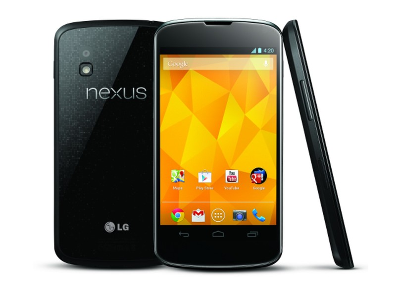 Smartphone LG Google Nexus 4 E960 Câmera 8,0 MP Desbloqueado 16 GB Android 4.2 (Jelly Bean Plus) Wi-Fi 3G