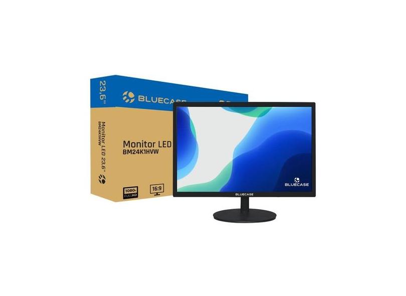 Monitor 23,6  Led Bluecase Bm24k1hvw Hdmi Vga 1920x1080 BM24K1HVW