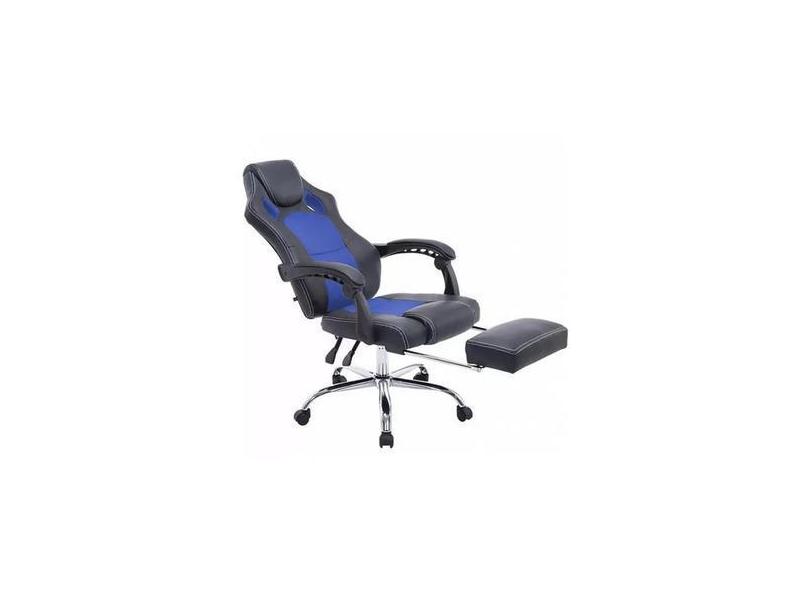 Cadeira Gamer Zensei Zs 012 Preto Azul