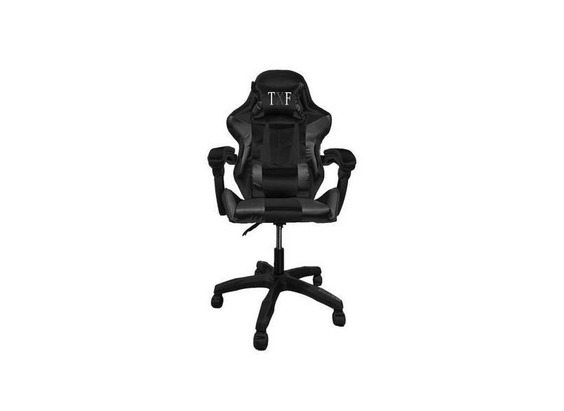 Cadeira Gamer TXF Ergonômica Confortável Estofado Macio - Branco Ataca