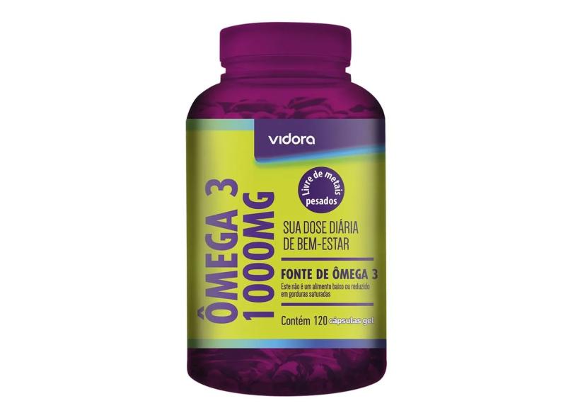 Omega 3 Auxilia A Memória E O Coração 1000Mg 120 Caps Gel com o Melhor ...