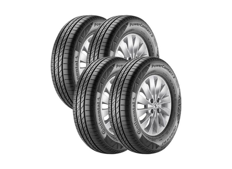 Jogo 4 Pneus Continental Aro 16 PowerContact 2 205/60R16 92H