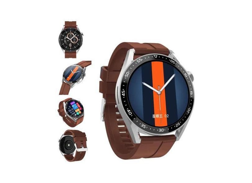 Relogio Smartwatch Inteligente Hw28 Marron Para Samsung iPhone Watch U