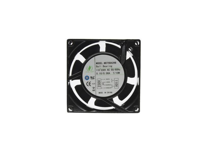 Ventilador De Painel 80X80x38 110/220V Embutido Mo75ba2hb Rolamentado
