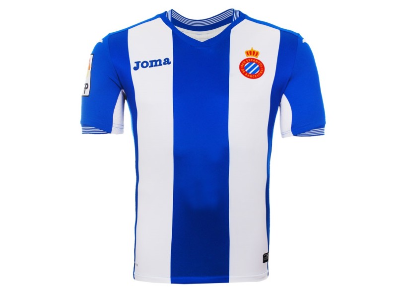 Camisa Torcedor Espanyol I 2015/16 sem Número Joma
