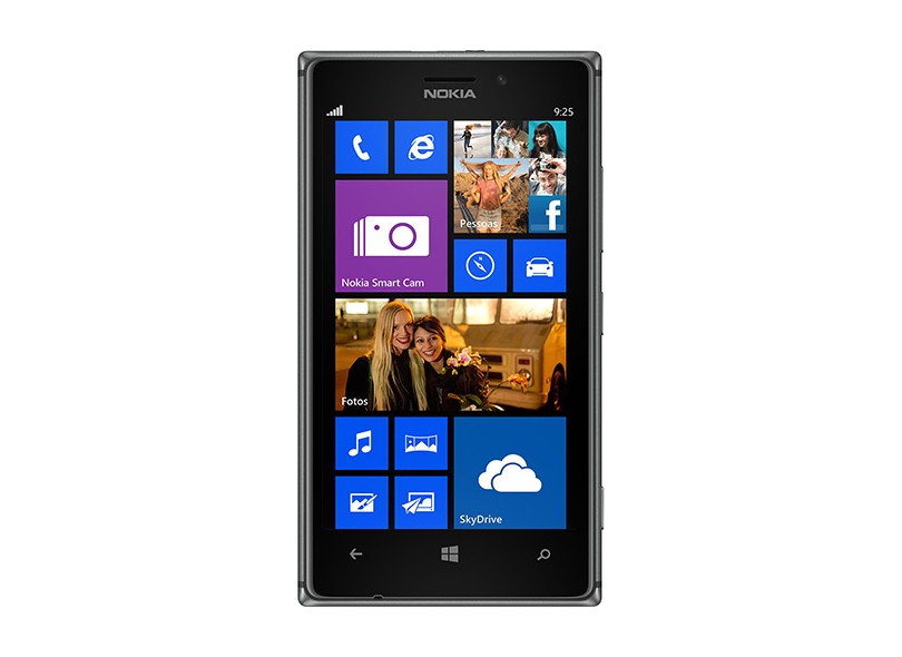 Smartphone Nokia Lumia 925 Câmera 8,7 MP 16GB Windows Phone 8 Wi-Fi 4G 3G