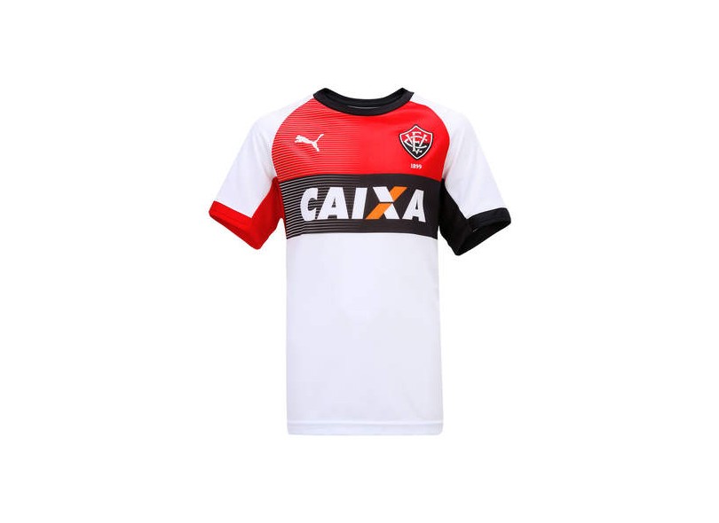 Camisa Jogo Infantil Vitória II 2014 com número Puma