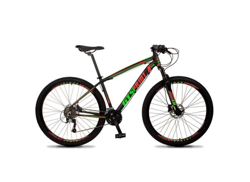 Bicicleta 29 GT Sprint Volcon Cambio Shimano 21v Freio Disco-Unissex