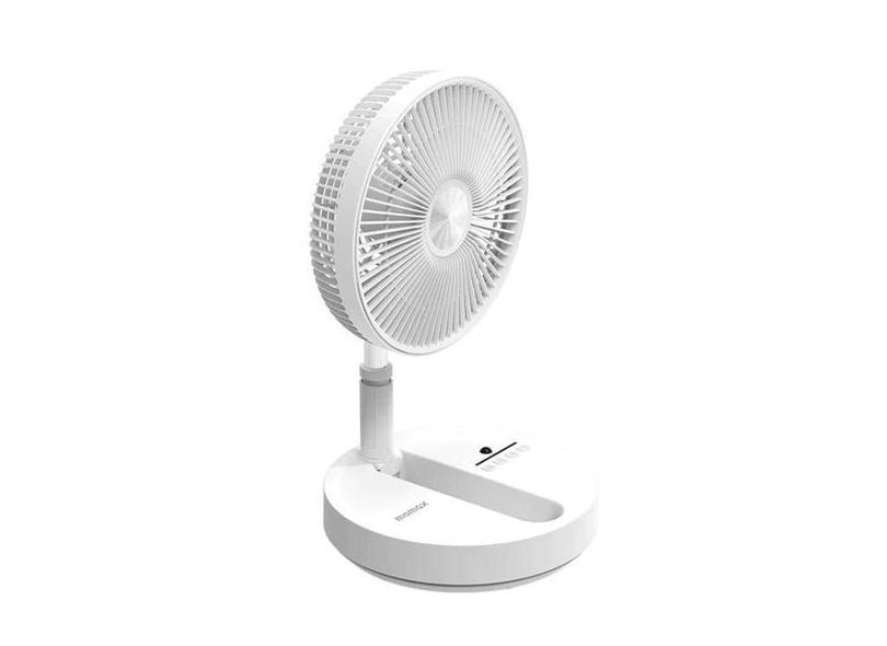 Ventilador de mesa recarregável 3 velocidades silencioso ar refrescant