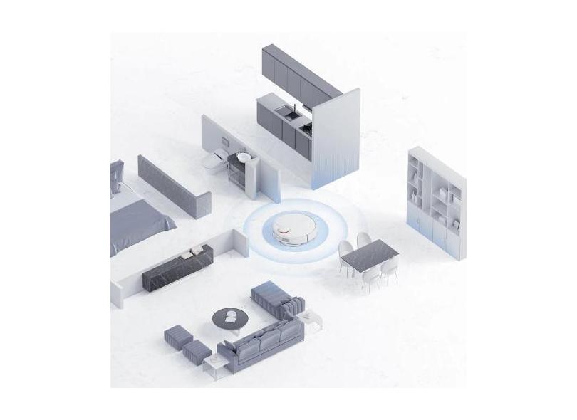 Aspirador Inteligente Xiaomi Mi Vacuum-Mop S10 BHR6389US - Branco