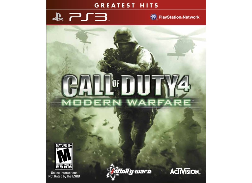 Jogo Call of Duty 4: Modern Warfare PlayStation 3 Activision