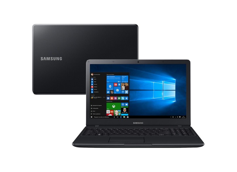 Notebook Samsung Essentials Intel Core i3 5005U 5ª Geração 4GB de RAM HD 1 TB 15,6" Windows 10 Home E34