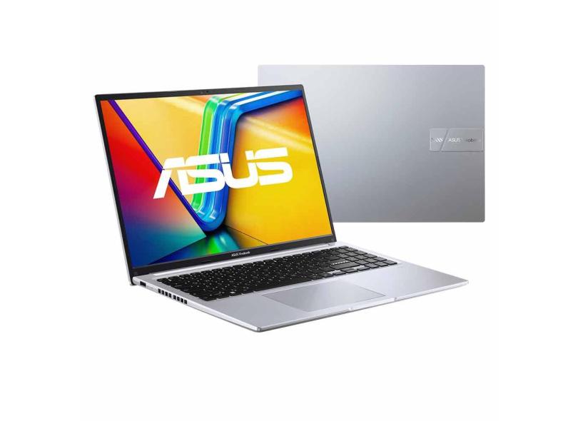 Notebook Asus Vivobook 16, Intel Core i7 1355U, 16GB, 512GB ssd, Tela de 16, Cool Silver - X1605VA-MB763W