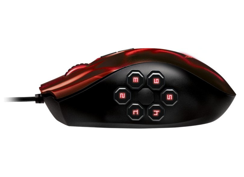 Mouse Laser Gamer Naga Hex - Razer