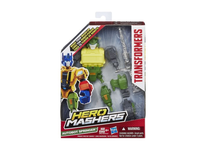 Boneco Autobot Springer Transformers Hero Mashers A8401 - Hasbro
