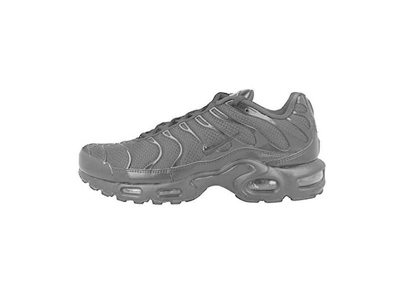 Nike Men's Air Max Plus Cross-Trainers Shoes, Black/Black/Black