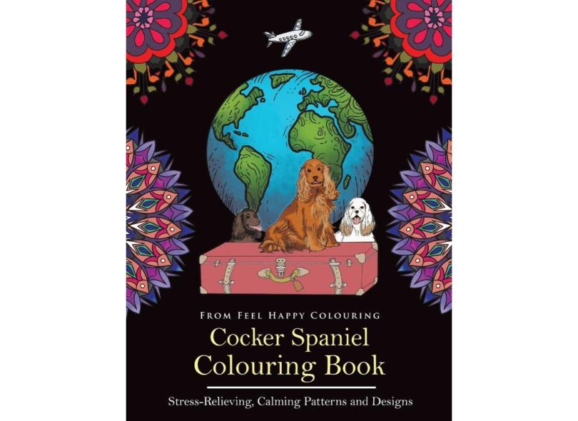 Cocker Spaniel Colouring Book em Promoção é no Buscapé
